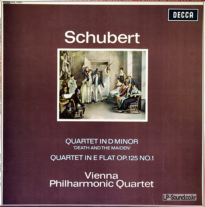 SCHUBERT QUARTET IN D MINOR / VIENNA PHILHARMONIC QUARTET