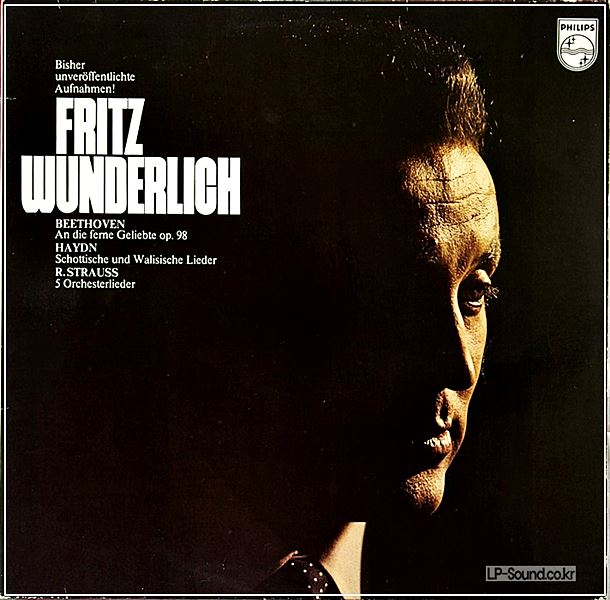 FRITZ WUNDERLICH BEETHOVEN, HAYDN, R. STRAUSS | LP PHILIPS 6520 022