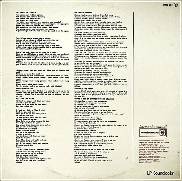 THOMAS WEELKES/DELLER CONSORT–LES CRIS DE LONDRES