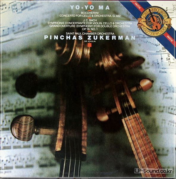 BOCCHERINI YO-YO MA CELLO ZUKERMAN SHRINKCBS 1987 DIGITAL