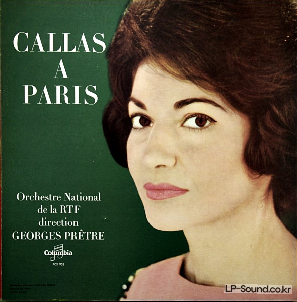 CALLAS A PARIS COLUMBIA STEREO FCX 902  FRANCE