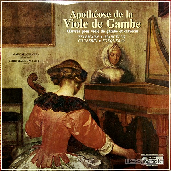 APOTHESE DE LA VIOLE DE GAMBA SMS 2496