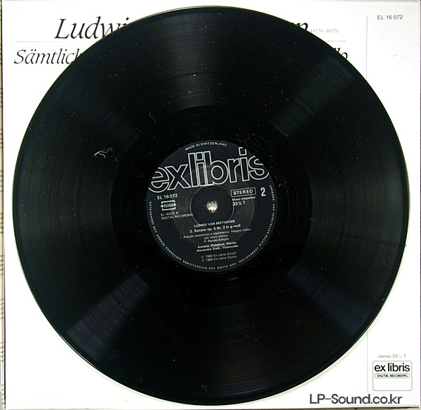 ALEXANDRE STEIN,  BEETHOVENCELLO ,SONATA, SWISS,  3xLP BOX