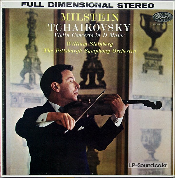 TCHAIKOVSKY VIOLIN CTO* STEINBERG MILSTEIN CAPITOL SP 8512