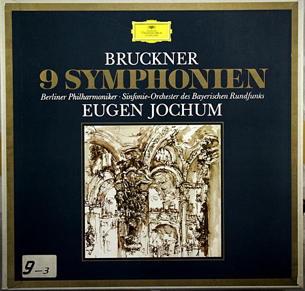 BRUCKNER 9 SYMPHONIEN - EUGEN JOCHUM  DGG 104 929-939