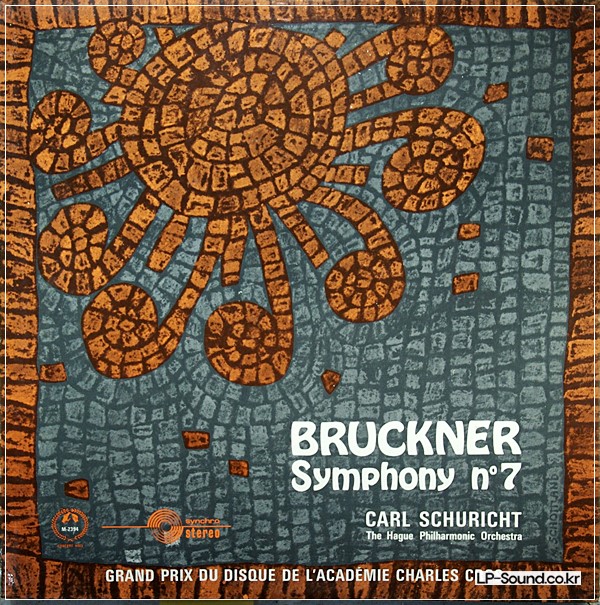 BRUCKNER - SYMPHONY NO 7 SCHURICHT HAGUE PHIL ORCH   SMSC 2394