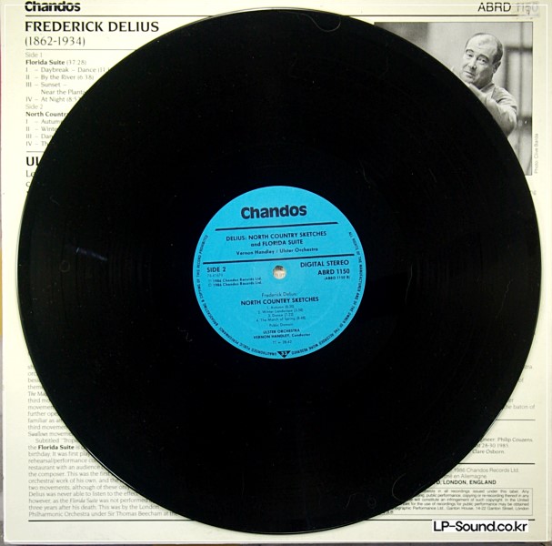 DELIUS - FLORIDA SUITE HANDLEY ULSTER ORCHESTRA  ABRD 1150