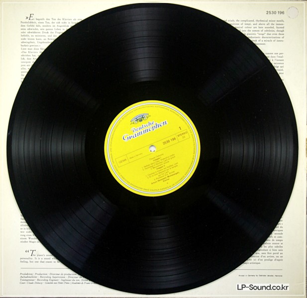 DEBUSSY IMAGES 1/II CHILDRENS CORNER MICHELANGELI  DG 2530 196