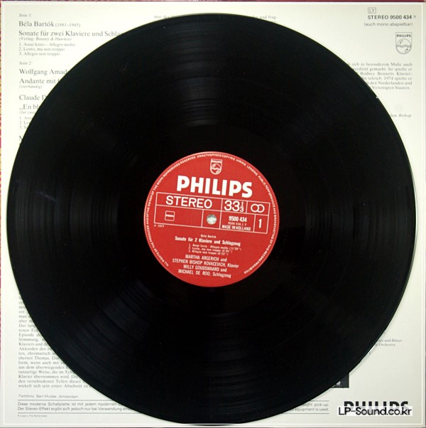 BARTOK/DEBUSSY MOZART  MARTHA ARGERICH/STEPHEN KOVACEVICH  PHILIPS 9500 434