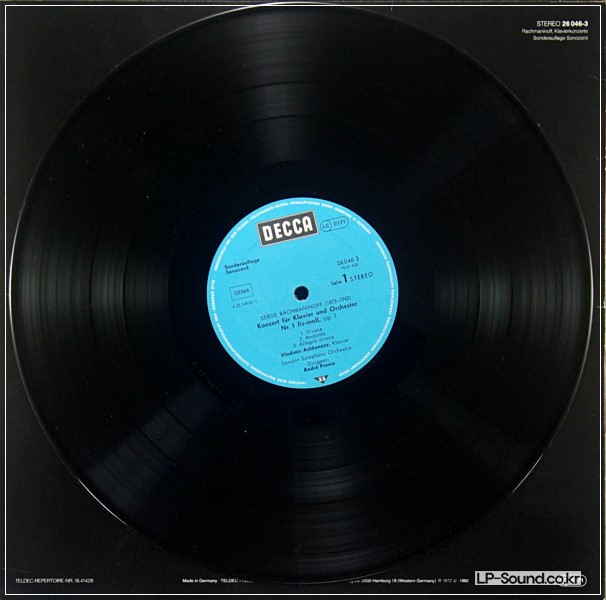 RACHMANINOV PIANO CONCERTOS NOS. 1 & 2 ASKENAZY PREVIN
