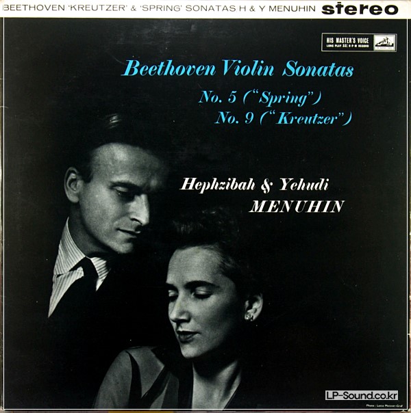 BEETHOVEN - VIOLIN SONATAS *HEPHZIBAH / YEHUDI MENUHIN ASD 389