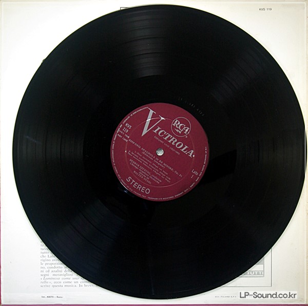 LALO SYMPHONIE ESPAGNOLE HENRYK SZERYNG HENDL RCA LIVING STEREO VICS 1064