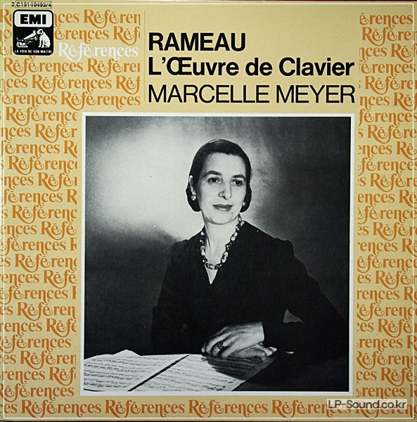 MARCELLE MEYER. RAMEAU. PIANO. DOUBLE FRENCH 2LP