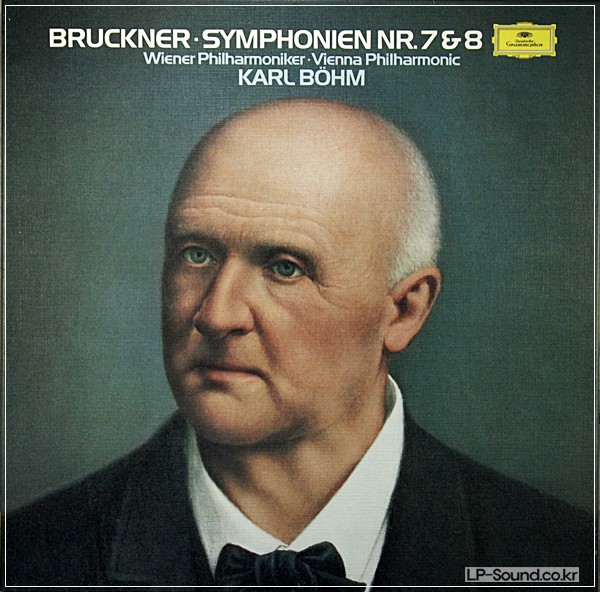 BRUCKNER SYMPHONIES 7 & 8 BOHM VIENNA PO DGG 2709068 3LP BOX