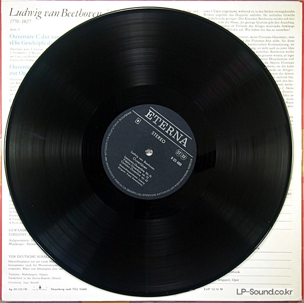 BEETHOVEN, OVERTURES / LEONORE I OP.138, LEONORE II, LEONORE III & FIDELIO