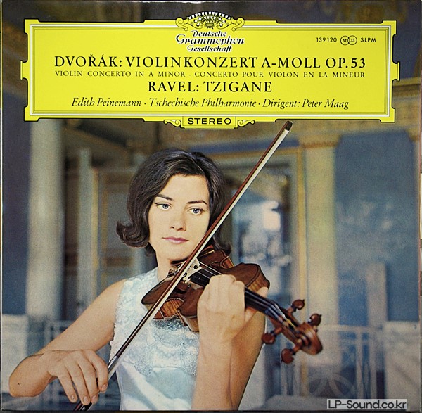 DVORAK RAVEL TZIGANE PEINEMANN DGG 139 120 SLPM