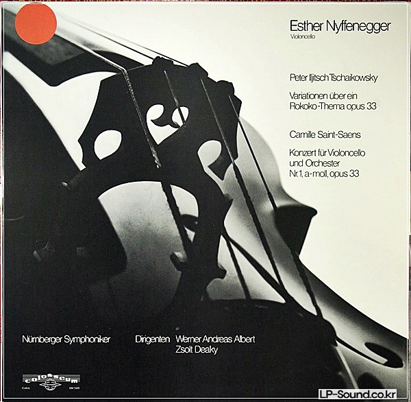 ESTHER NYFFENEGGER TSCHAIKOWSKY VIOLONCELLO COLOSSEUM