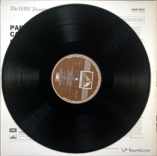 PABLO CASALS DVORAK CELLO CONCERTO GEORGE SZELL HMV  HLM 7013