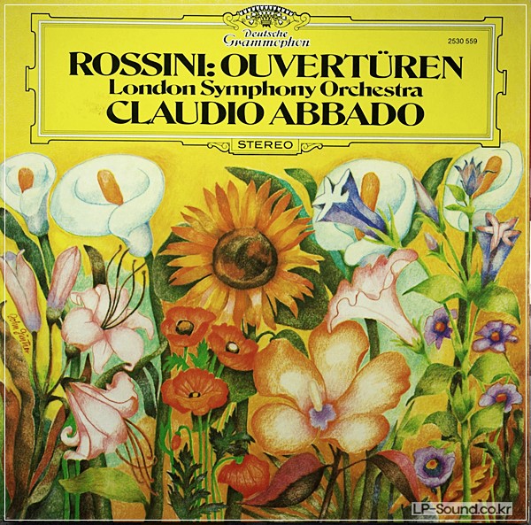 ROSSINI, LONDON SYMPHONY ORCHESTRA, CLAUD1IO ABBADO OVERTUREN   2530 559