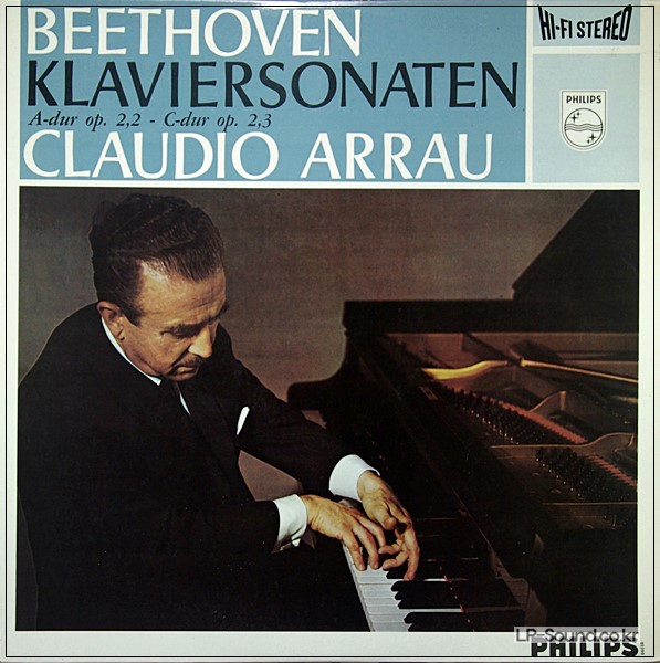 BEETHOVEN PIANO SONATAS A MAJOR OP.2 NO.2-C MAJOR OP.2 NO.3