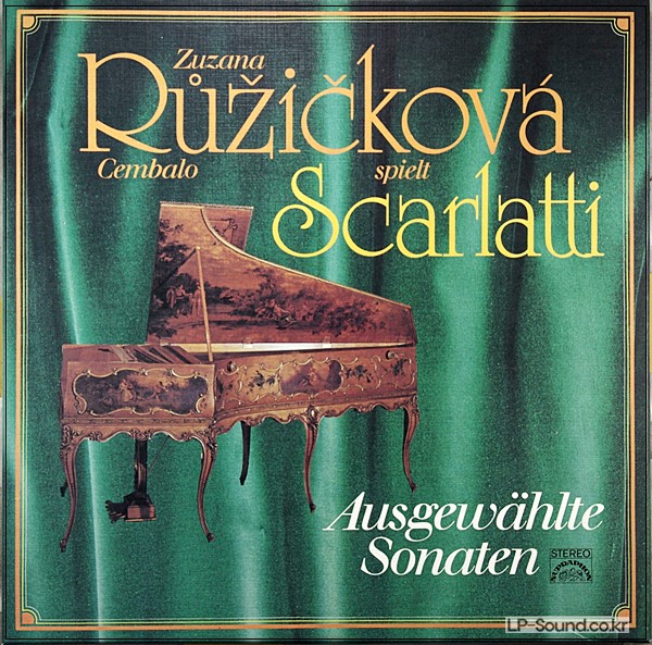 SCARLATTI SONATEN  FOR CEMBALO/ SUPRAPHON 28371XFK