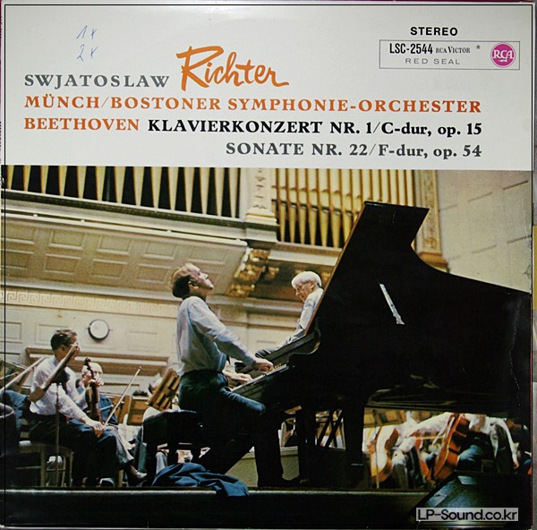 BEETHOVEN CTO 1, SONATA SVIATOSLAV RICHTER  LSC-2544