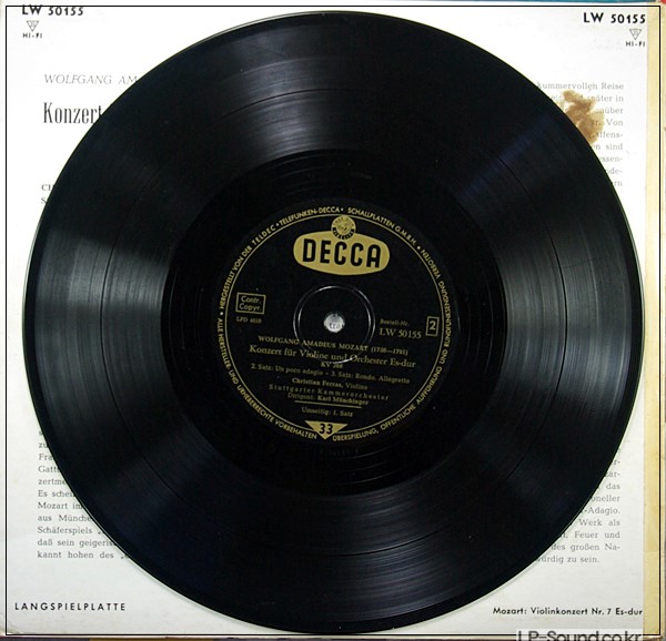 MOZART VIOLINKONZERT NR. 7 ES-DUR   LW 50155  10