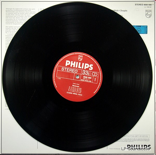CHOPIN NOCTURNES 1-21 CLAUDIO ARRAU 2 LP 9500 668 +669