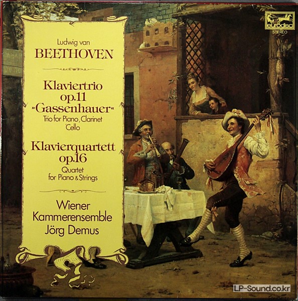 BEETHOVEN - KLAVIERTRIO OP. 11 