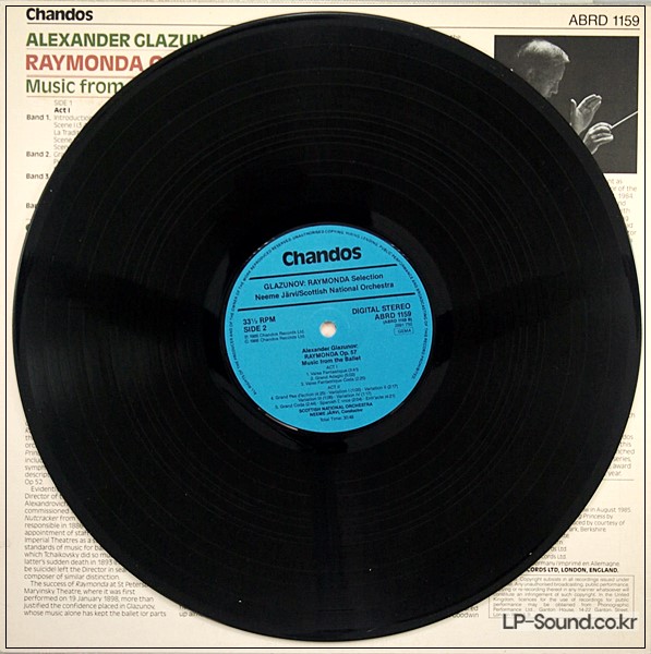 GLAZUNOV: RAYMONDA, MUSIC FROM THE BALLET OP.57