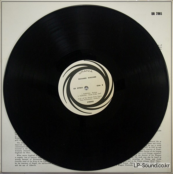 WAGNER DER RING DES NIBELUNGEN HIGHLIGHTS VOL II (1950S) URANIA UR7065