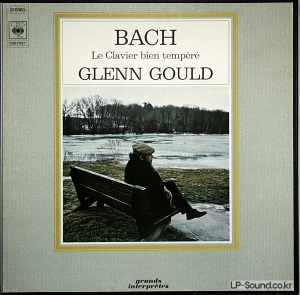 BACH WELL TEMPERED CLAVIER GLENN GOULD  CBS - 4 LP   BOX 77427