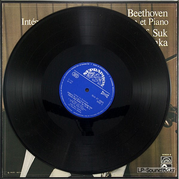 BEETHOVEN VIOILIN SONATAS SUK/PENENKA  SUPRAPHON 50904-8 5LP BOX
