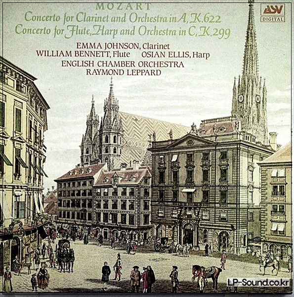 MOZART CLARINET CONCERTO ETC / JOHNSON / BENNETT / ELLIS / LEPPARD / ECO DCA 532