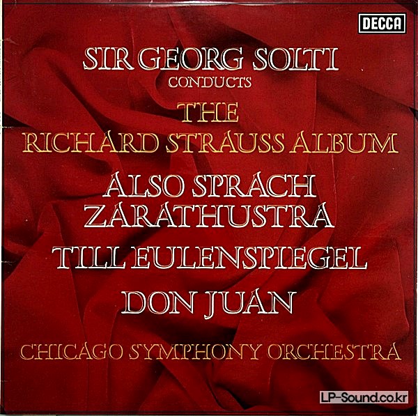 R STRAUSS - ALSO SPRACH ZARATHUSTRA / SOLTI / DECCA SXL 6749