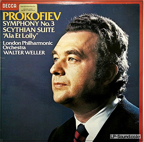 SERGEI PROKOFIEV – SYMPHONY № 3/SCYTHIAN SUITE (WALTER WELLER) DECCA SXL 6852