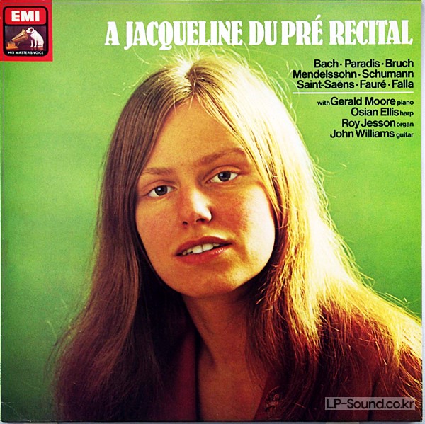 JACQUELINE DU PRE RECITAL   HQS 1437 UK STEREO