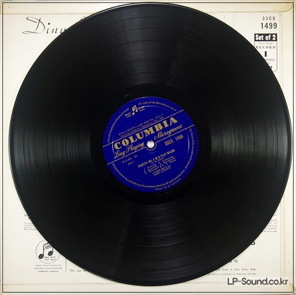 DINU LIPATTI HIS LAST RECITAL BESANCON FESTIVAL 33CX 1499