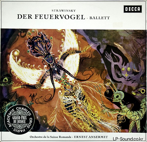 STRAVINSKY THE FIREBIRD ANSERMET  SXL 2017