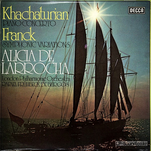 KHACHATURIAN, FRANCK ALICIA DE LARRROCHA, FRUBECK DE BURGOS SXL 6599