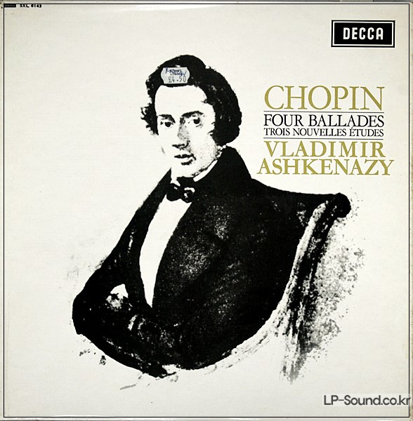 CHOPIN FOUR BALLADES VLADIMIR ASHKENAZY  SXL 6143