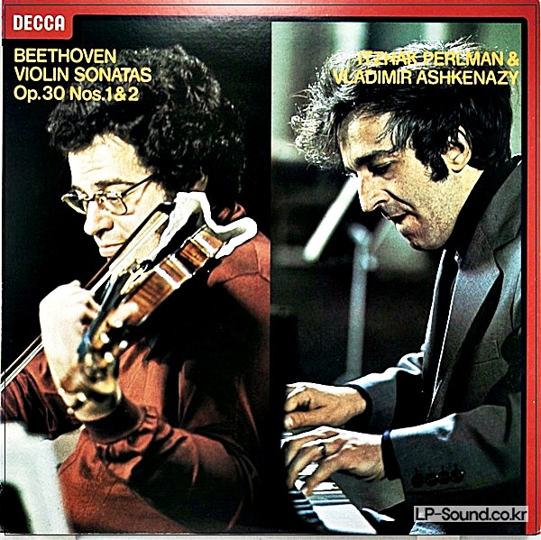 BEETHOVEN VIOLIN SONATAS 1 & 2 / ITZHAK PERLMAN & VLADIMIR ASHKENAZY  SXL 6791