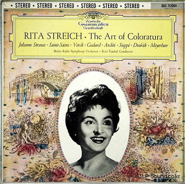 RITA STREICH* SINGS IMMORTAL MELODIES RED STEREO   DGS 712004