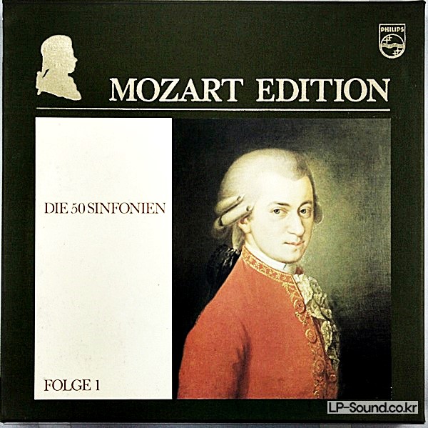 MOZART EDITION VOLUME 1, THE 50 SYMPHONIES ; HOLLAND  6747 374 16 LP