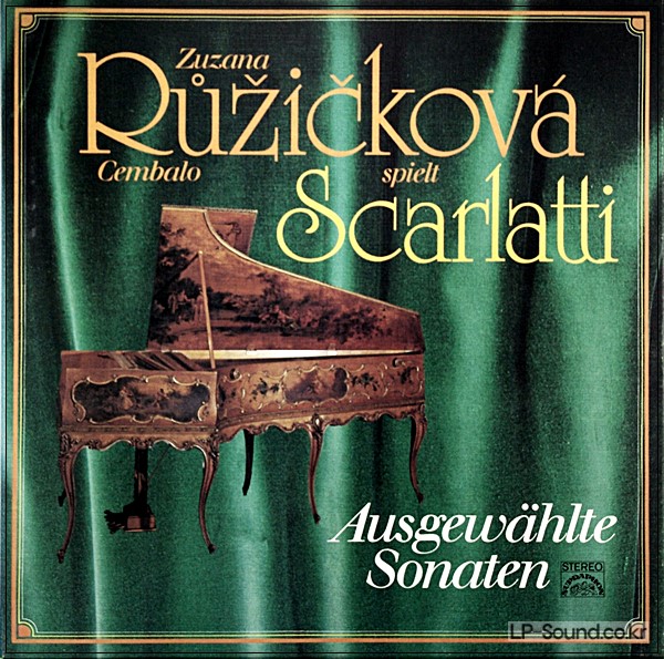 SCARLATTI: 37   HARPSICHORD SONATAS  RUZICKOVA ZUZANA  28 374 XFK 3LP