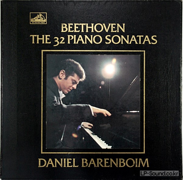BEETHOVEN THE 32 PIANO SONATAS - DANIEL BARENBOIM HMV SLS 794/  12 LP