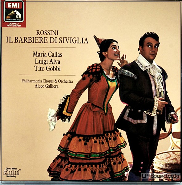 CALLAS - ROSSINI IL BARBIERO DI SIVIGLIA COLUMBIA STEREO 3XLP