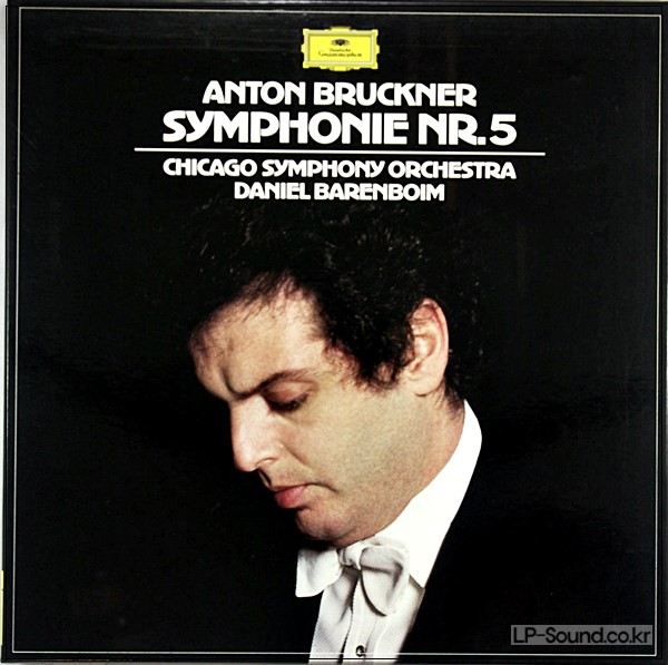 BRUCKNER 5.SYMPHONY BARENBOIM CHICAGO SYM 2-LP-BOX