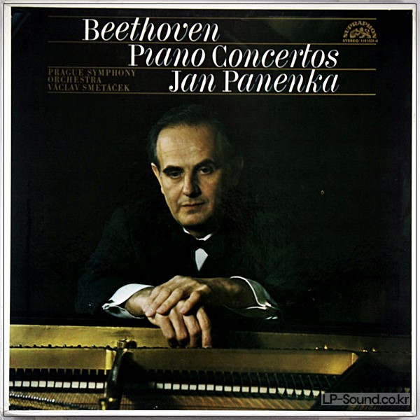BEETHOVEN JAN PANENKA 5 PIANO CONCERTOS SMETACEK LP BOX SUPRAPHON 1 10 15344