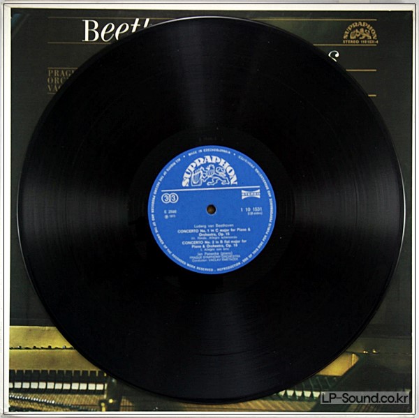 BEETHOVEN JAN PANENKA 5 PIANO CONCERTOS SMETACEK LP BOX SUPRAPHON 1 10 15344